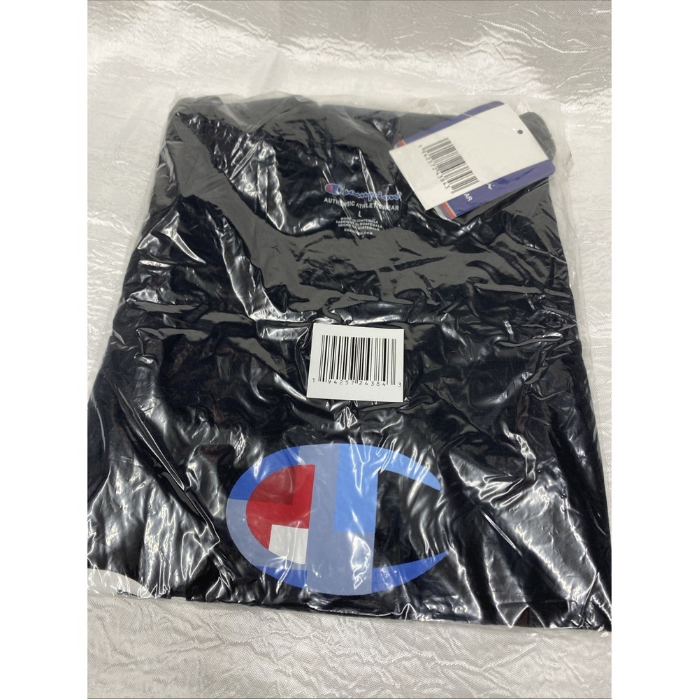 Champion Boys Classic Script Tank Top‎ Black New with Tags Graphic Tag